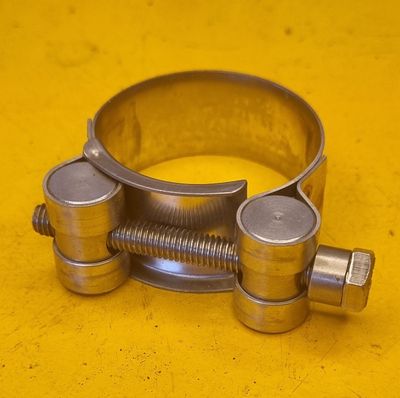 HOSE CLAMP T-BOLT 26-28MM FULL SS
