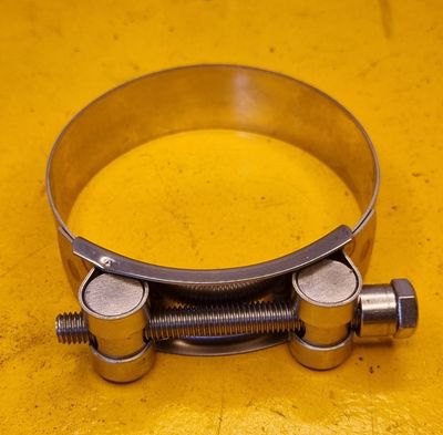 HOSE CLAMP T-BOLT 60-63MM FULL SS