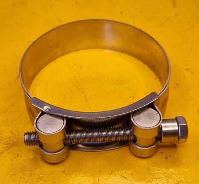 HOSE CLAMP T-BOLT 83-88MM FULL SS