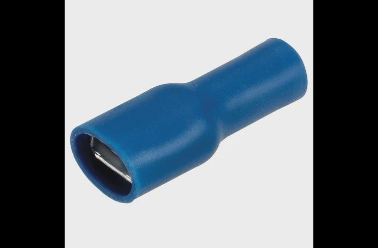 CABLE TERMINAL BLADE FEMALE BLUE 8MM
