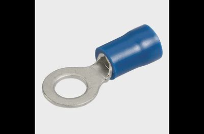 CABLE TERMINAL RING BLUE 3.5MM