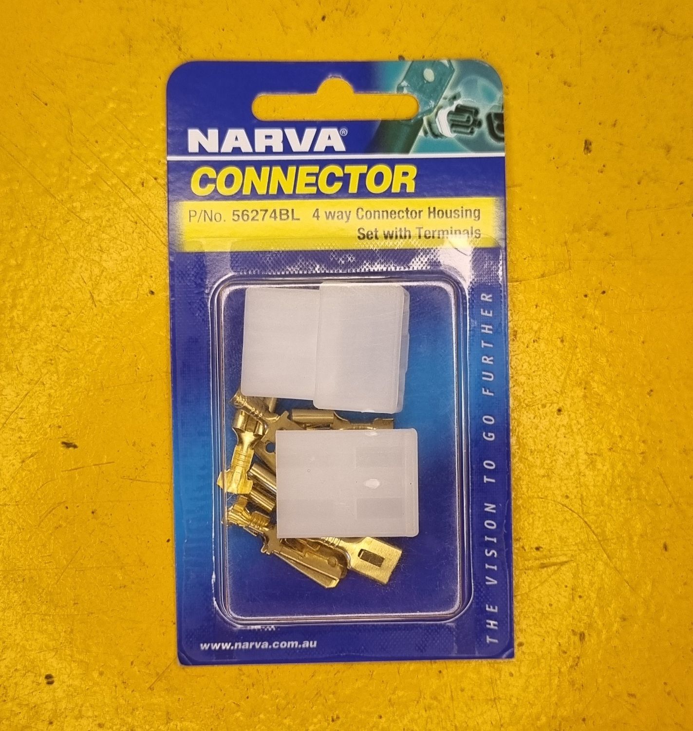 CONNECTOR 4 WAY WITH HOUSING