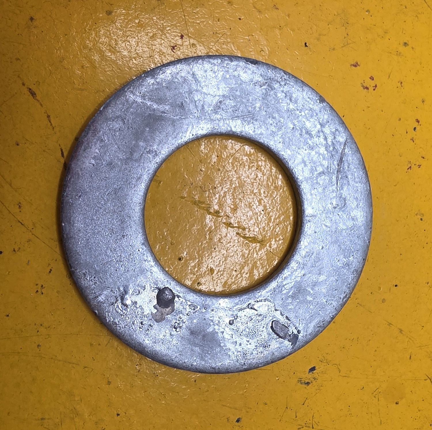 WASHER 1X2.1/8 10G GALV