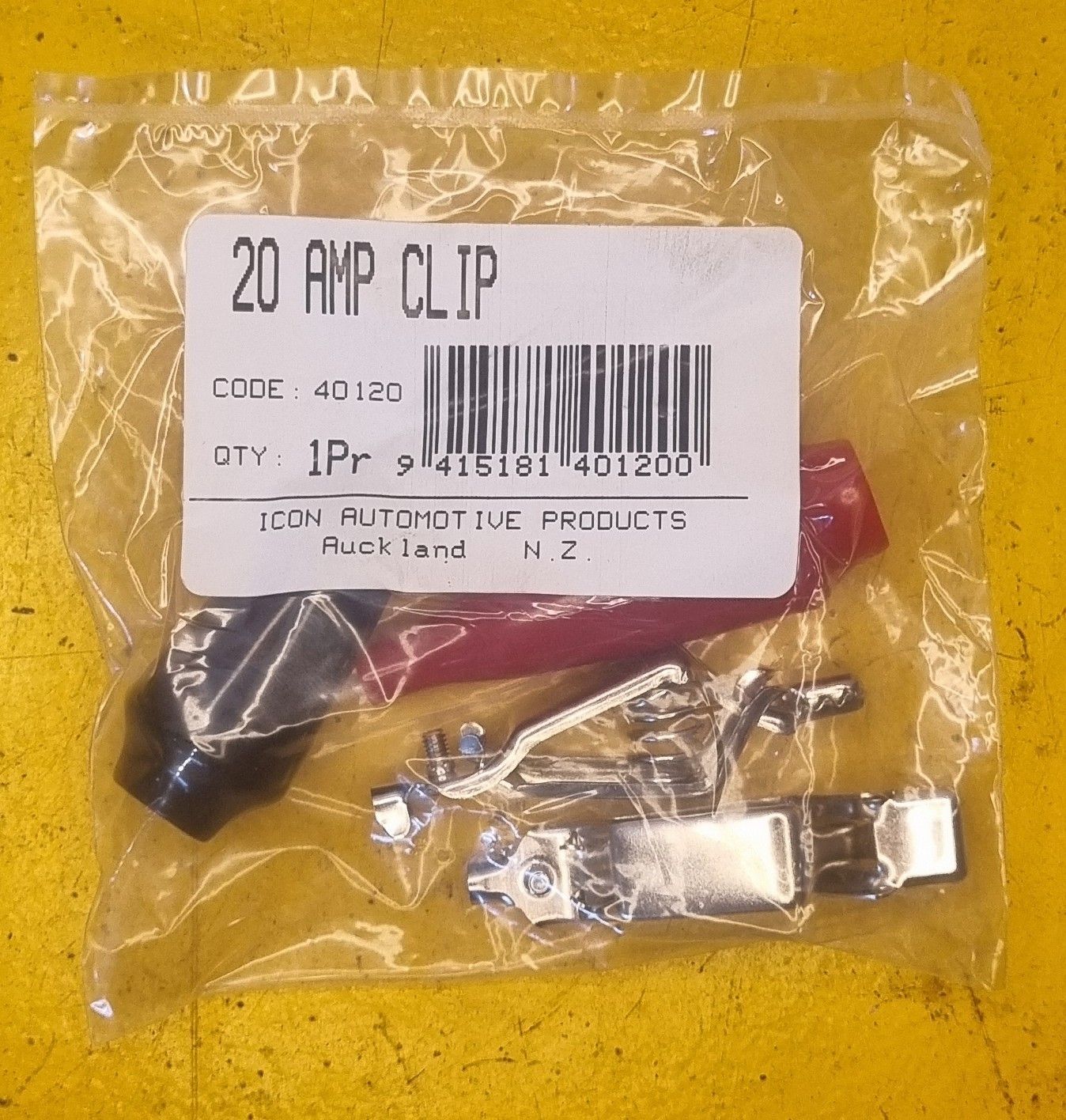 BATTERY CLIP 20AMP