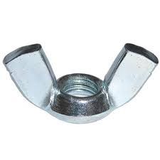 NUT M6 WING ZINC
