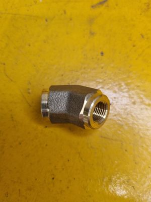 BRASS 45 DEG FEMALE ELBOW 1/8 BSP