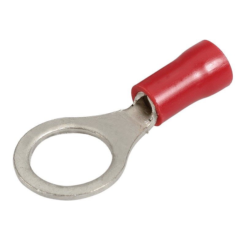 CABLE TERMINAL RING 10.5MM RED 20PK
