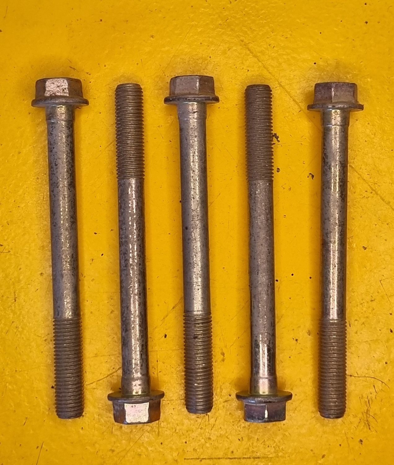 BOLT FLANGE HEAD NON-SERRATED M10X115 1.25 FINE YZP JIS