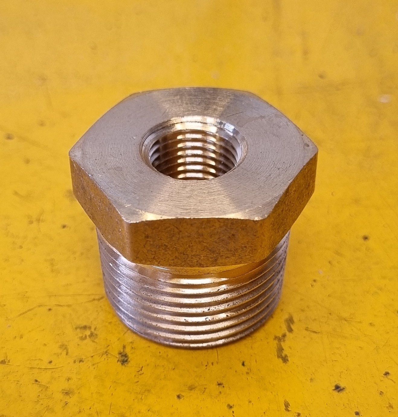BRASS M/F REDUCING BUSH 3/4 (M) BSP X1/4 (F) BSP