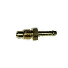 BRASS FUEL FILTER ADAPTOR 1/4 HOSE X 1/2" X 20 TPI