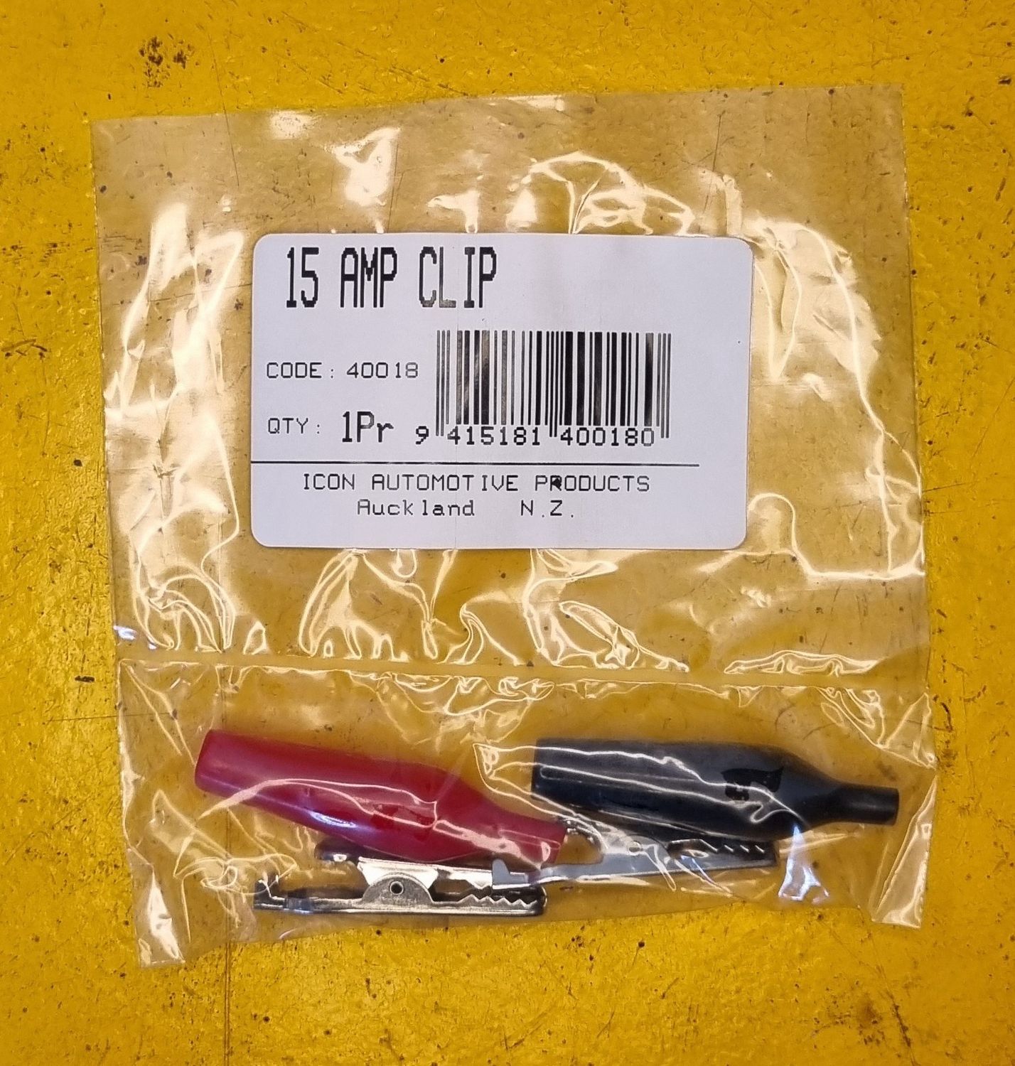 BATTERY CLIP 15AMP