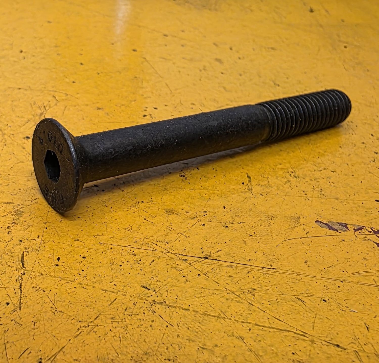 FLATHEAD SOCKETSCREW M8X80 CSK BLK 10.9