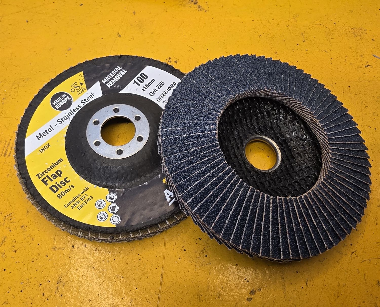 FLAP DISC 100MM Z80 ALPHA