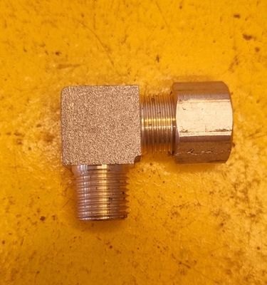 BRASS COMP MALE ELBOW 1/4 TUBE X 1/8 BSP