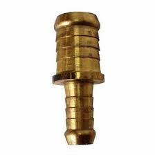 BRASS AIRLINE JOINER REDUCING 3/8 X 1/4 HOSE