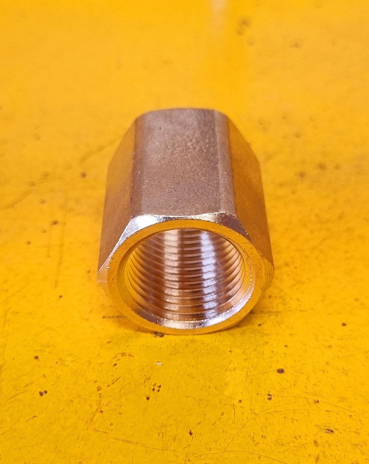 BRASS FEMALE HEX SOCKET 1/2 BSP