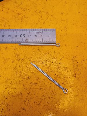 COTTER PIN 2.8X50 ZINC
