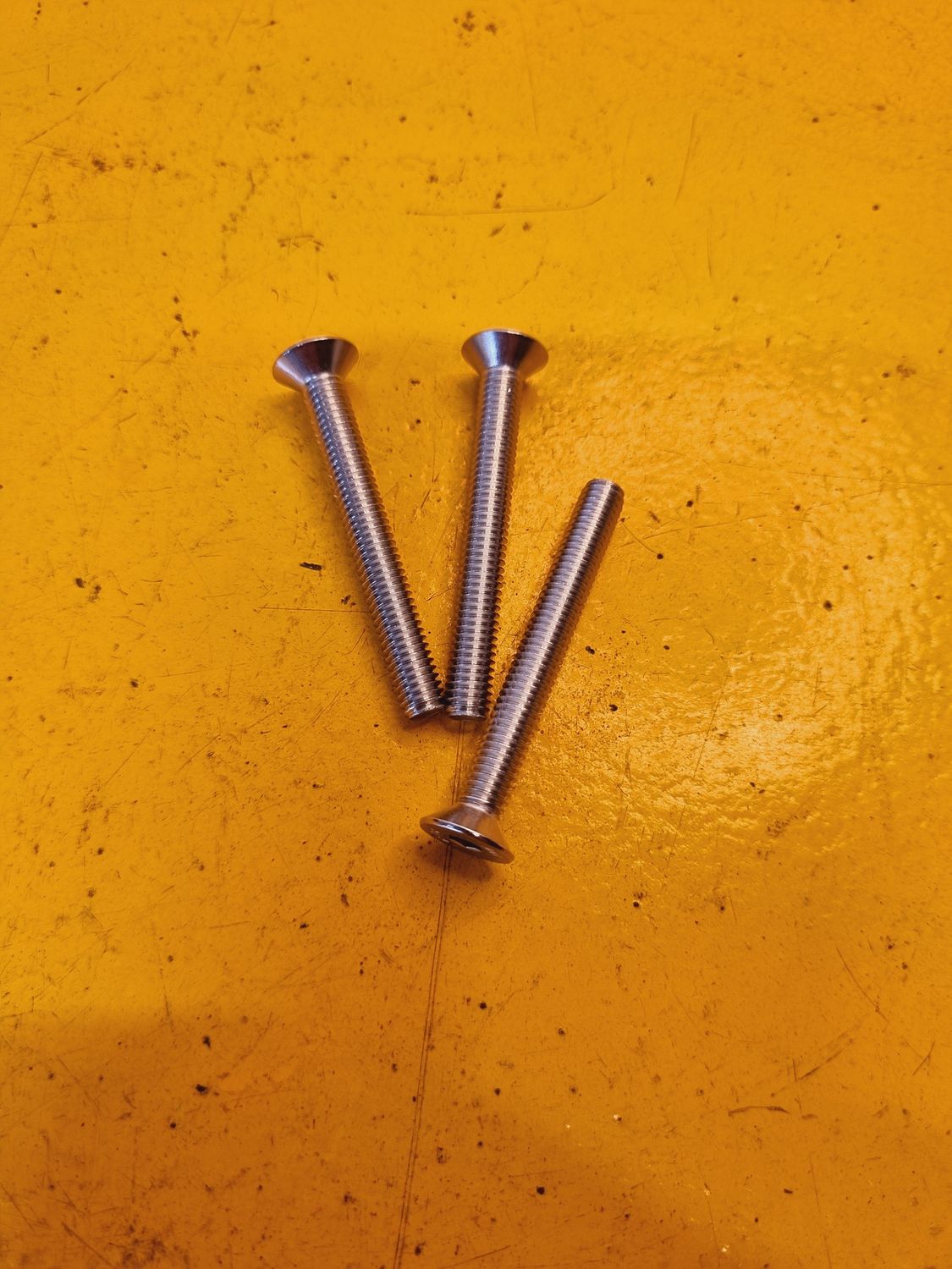 FLATHEAD SOCKETSCREW M6X50 CSK SS316
