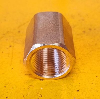 BRASS FEMALE HEX SOCKET 1/4 BSP