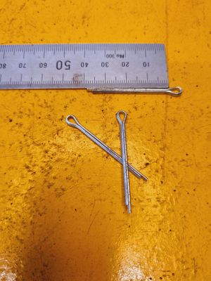 COTTER PIN 2.5X38 ZINC