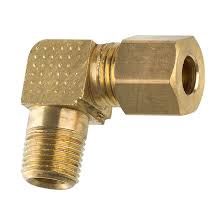 BRASS COMP MALE ELBOW 6MM TUBE X 1/8 BSP