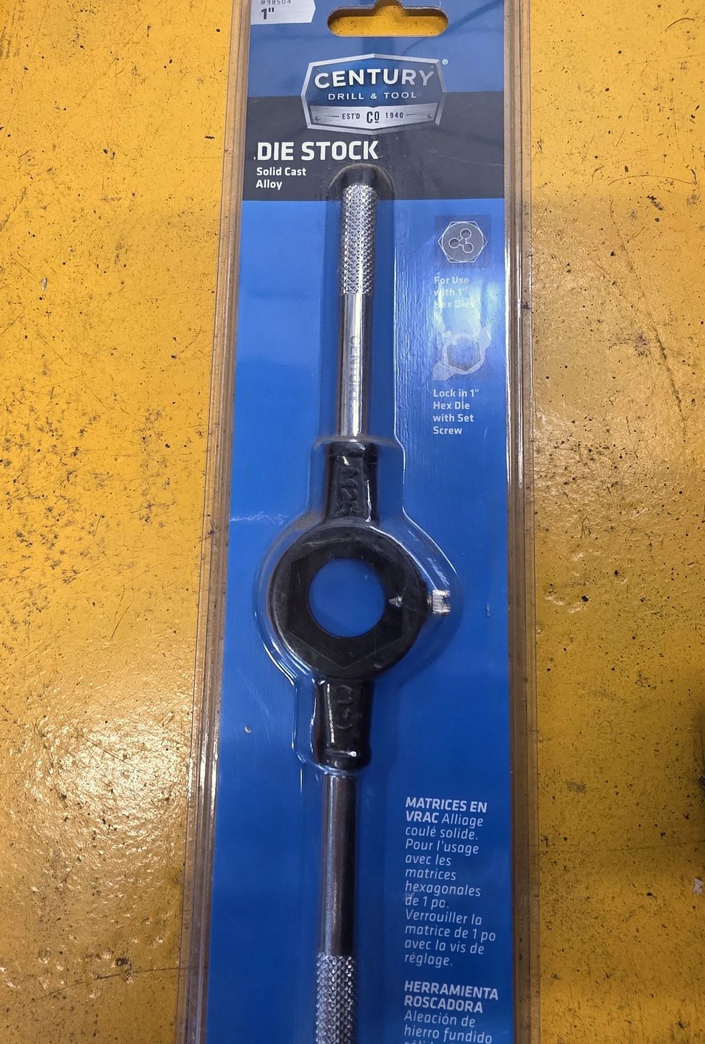 DIE NUT WRENCH 1" HEX HEAD SOLID CAST ALLOY