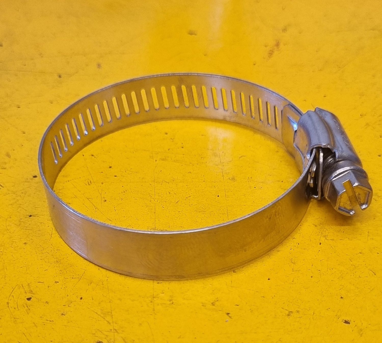 HOSE CLAMP 46-70MM FULL STAINLESS  PERFORATED