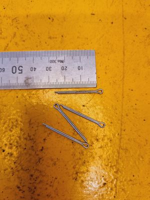 COTTER PIN 2X25 ZINC