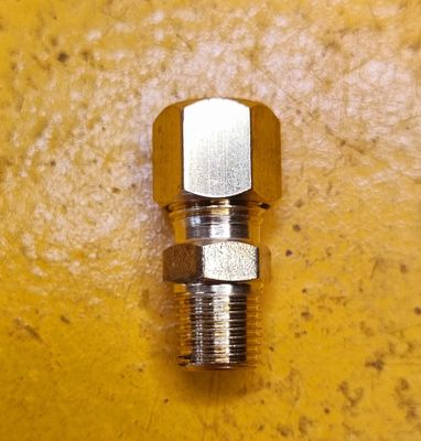 BRASS COMP MALE CONNECT 3/16 TUBE X 1/8 BSP