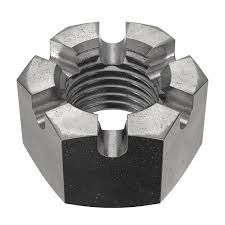 NUT 1.1/8 UNF CASTLE ZINC