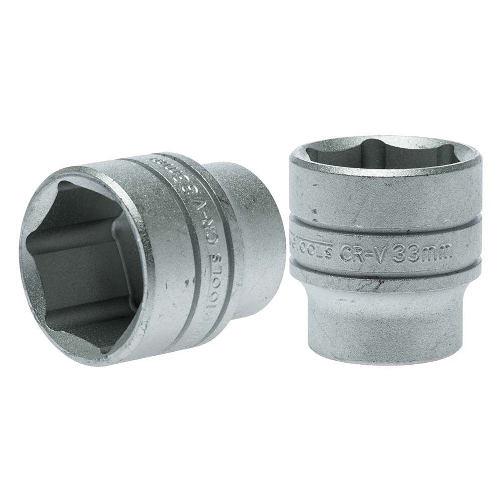 SOCKET 33MM X 1/2 DR REGULAR 6PT (TENG)
