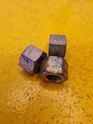 NUT M12 1.25 FINE YZP HARDENED GR9