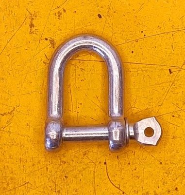 SHACKLE D 5MM ZINC