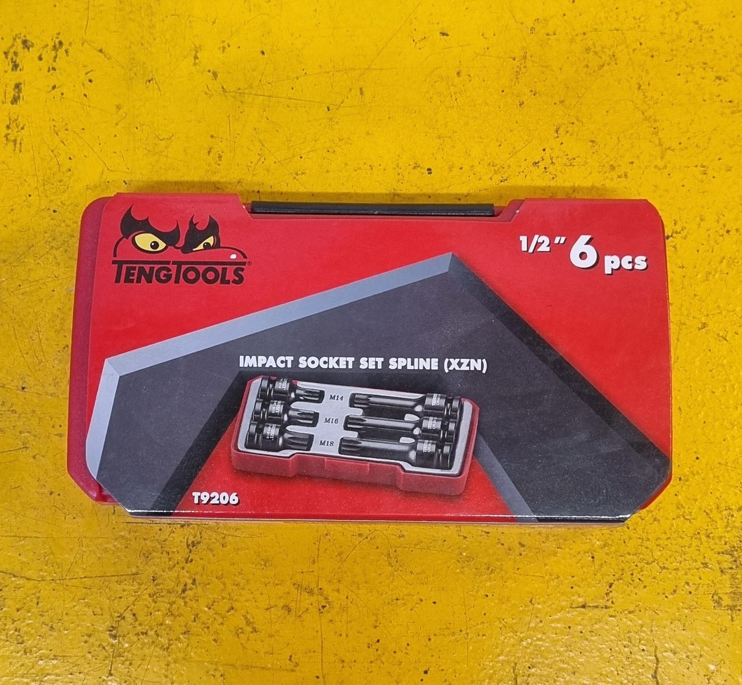 SPLINE SOCKET SET IMPACT 1/2DR 6PC TENG TOOLS