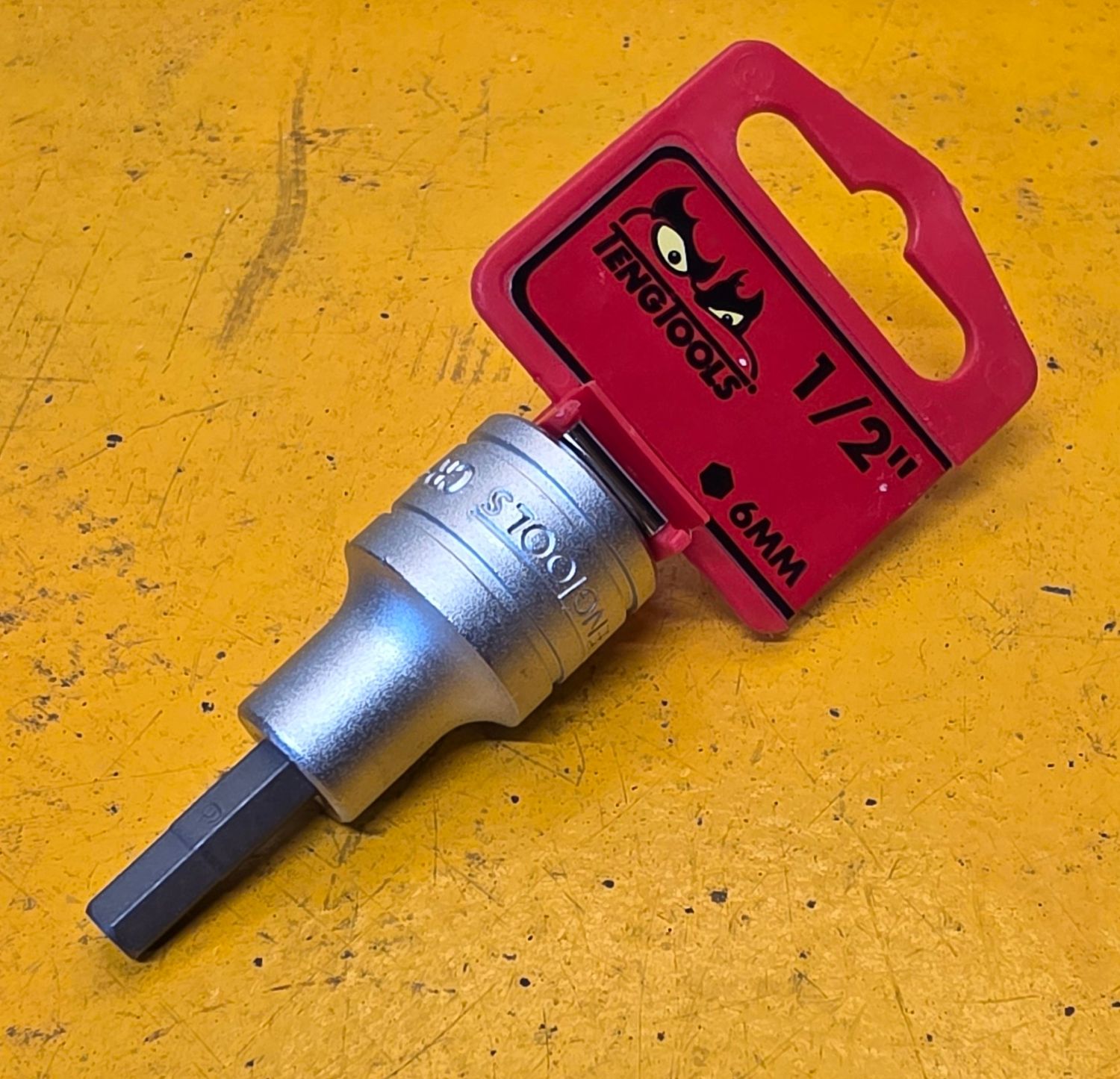 SOCKET HEX 6MM X 1/2 DR (TENG)