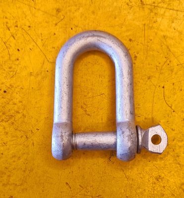 SHACKLE D 10MM GALV