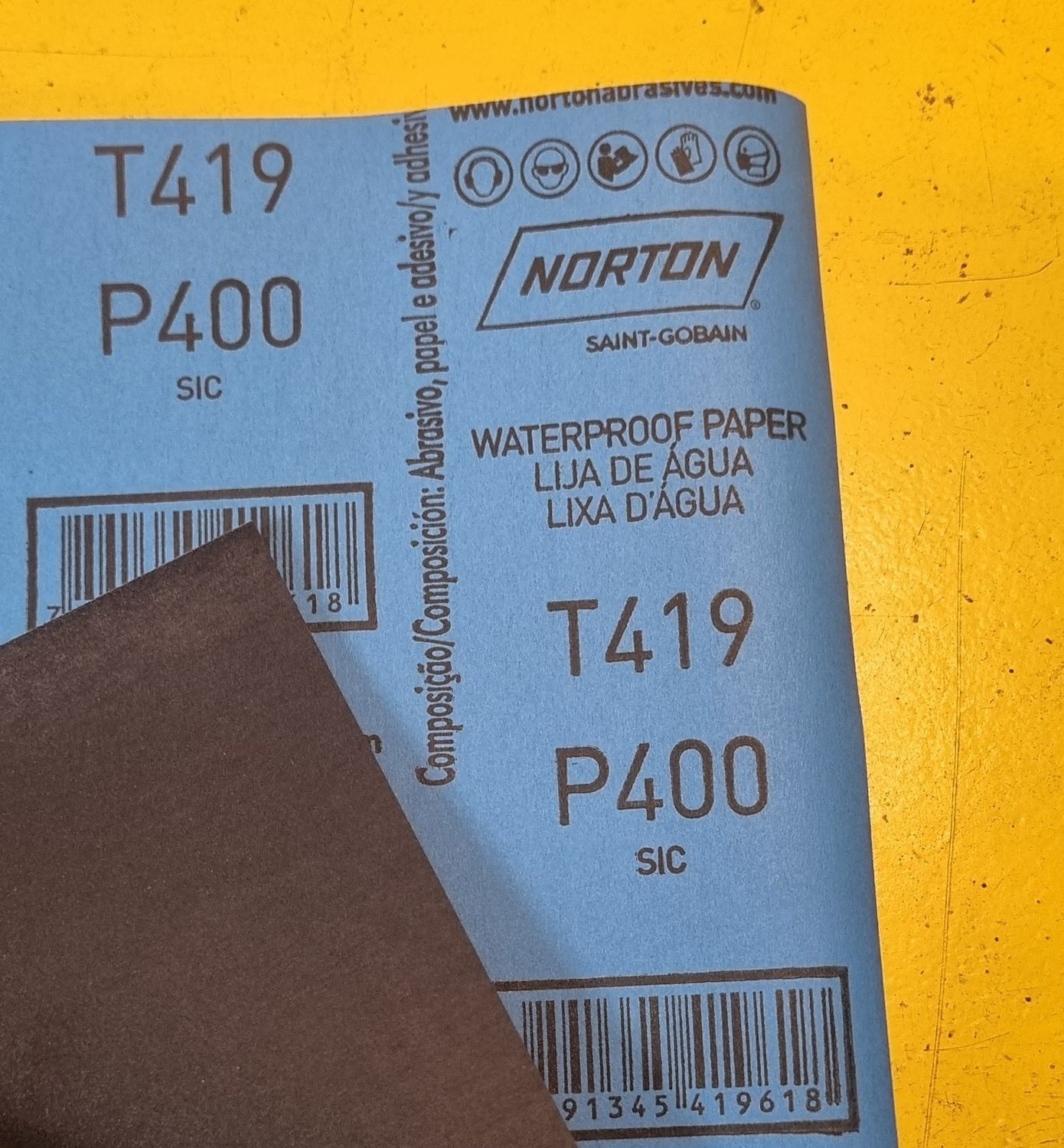 SANDPAPER 400P WET DRY