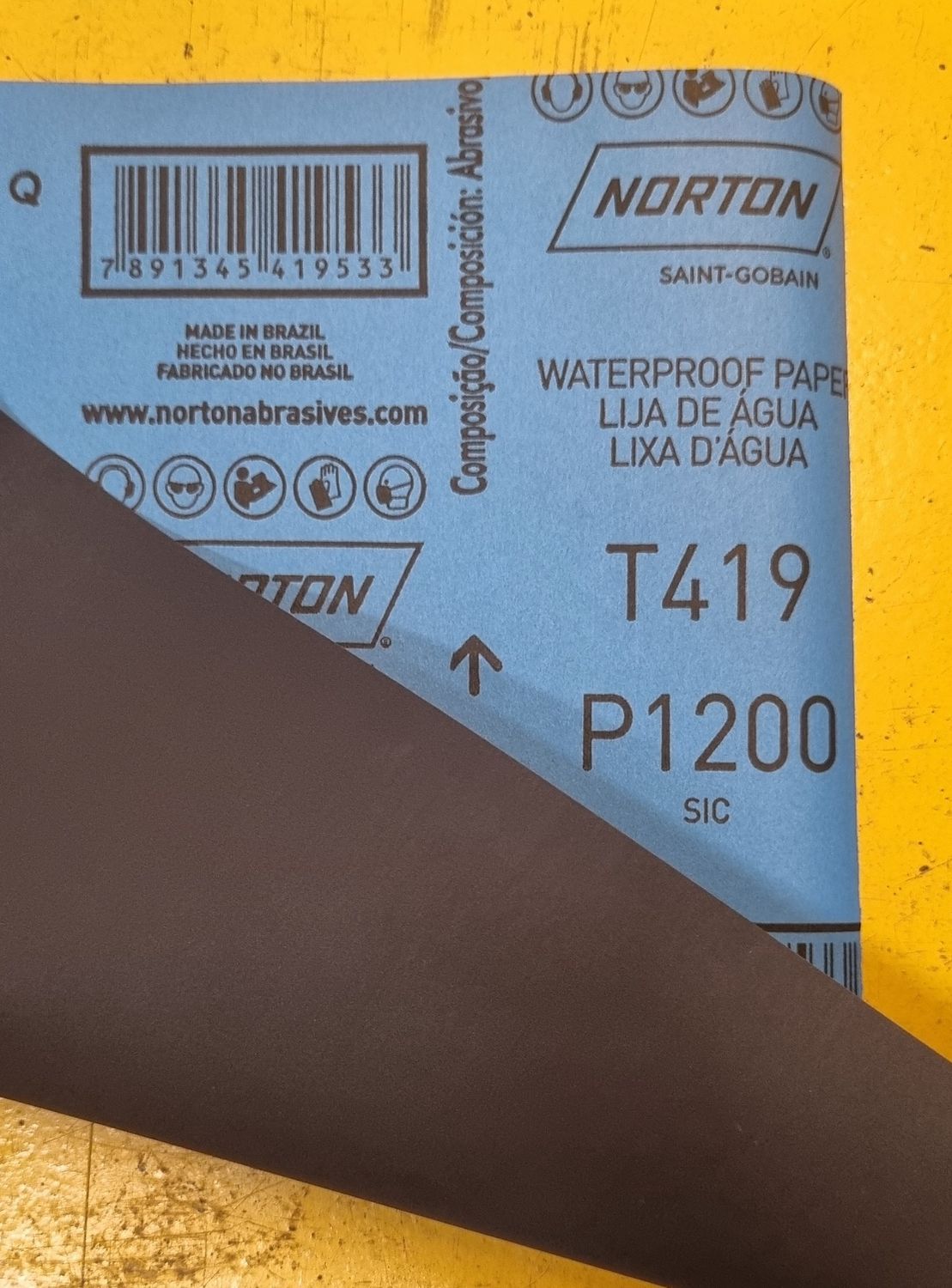 SANDPAPER 1200P WET DRY