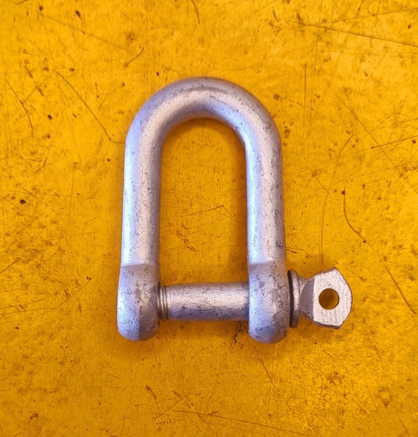 SHACKLE  D 8MM GALV