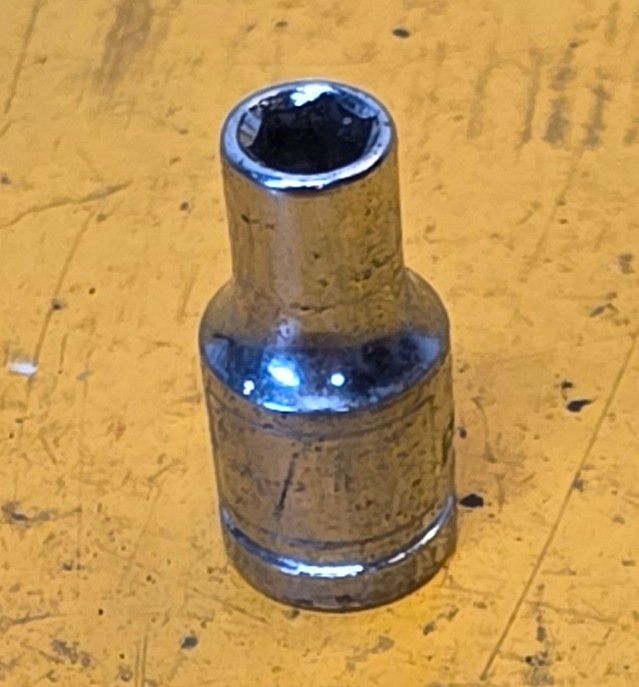SOCKET 3/16 X 1/4 DR REGULAR 6PT