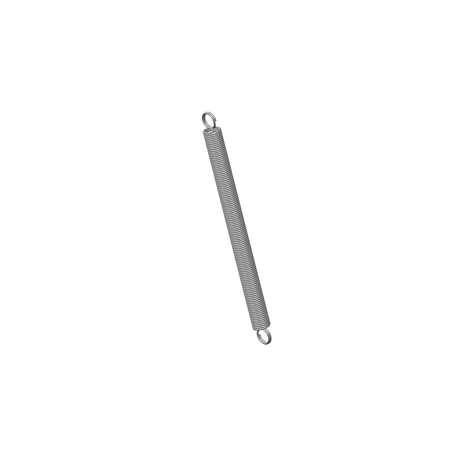 EXTENSION SPRING - ZINC COATED - 299.7MM L X 22.22MM OD X 2.31MM WIRE - C309