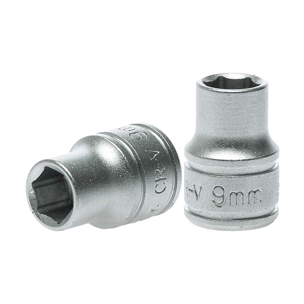 SOCKET 9MM X 3/8 DR REGULAR 6PT (AMPRO)