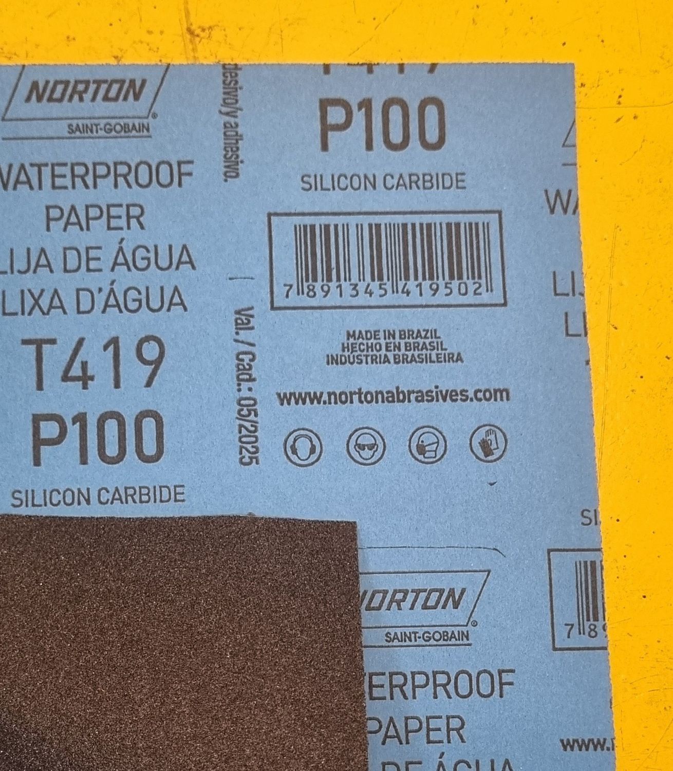 SANDPAPER 100P WET DRY