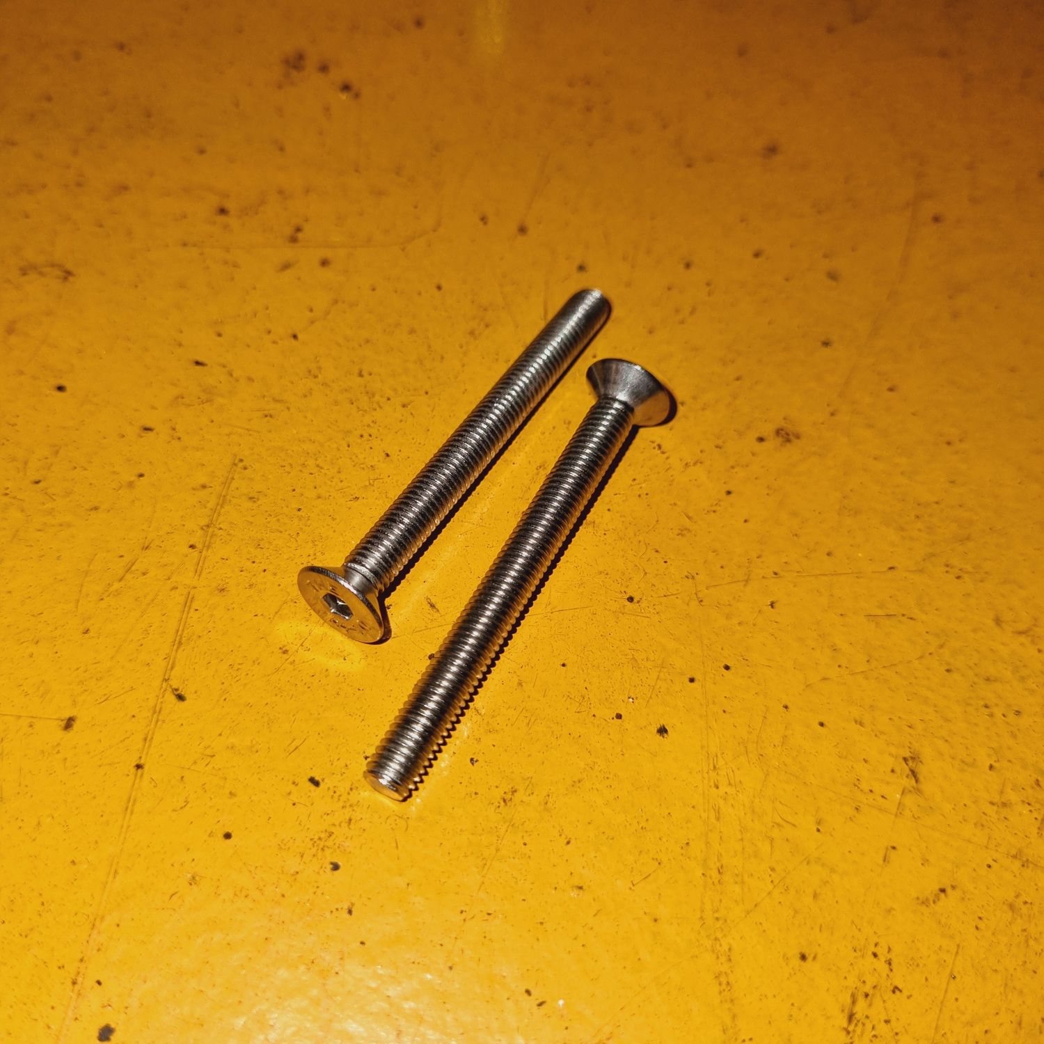 FLATHEAD SOCKETSCREW M5X50 CSK SS316