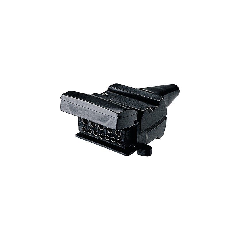 TRAILER PLUG 12PIN FLAT