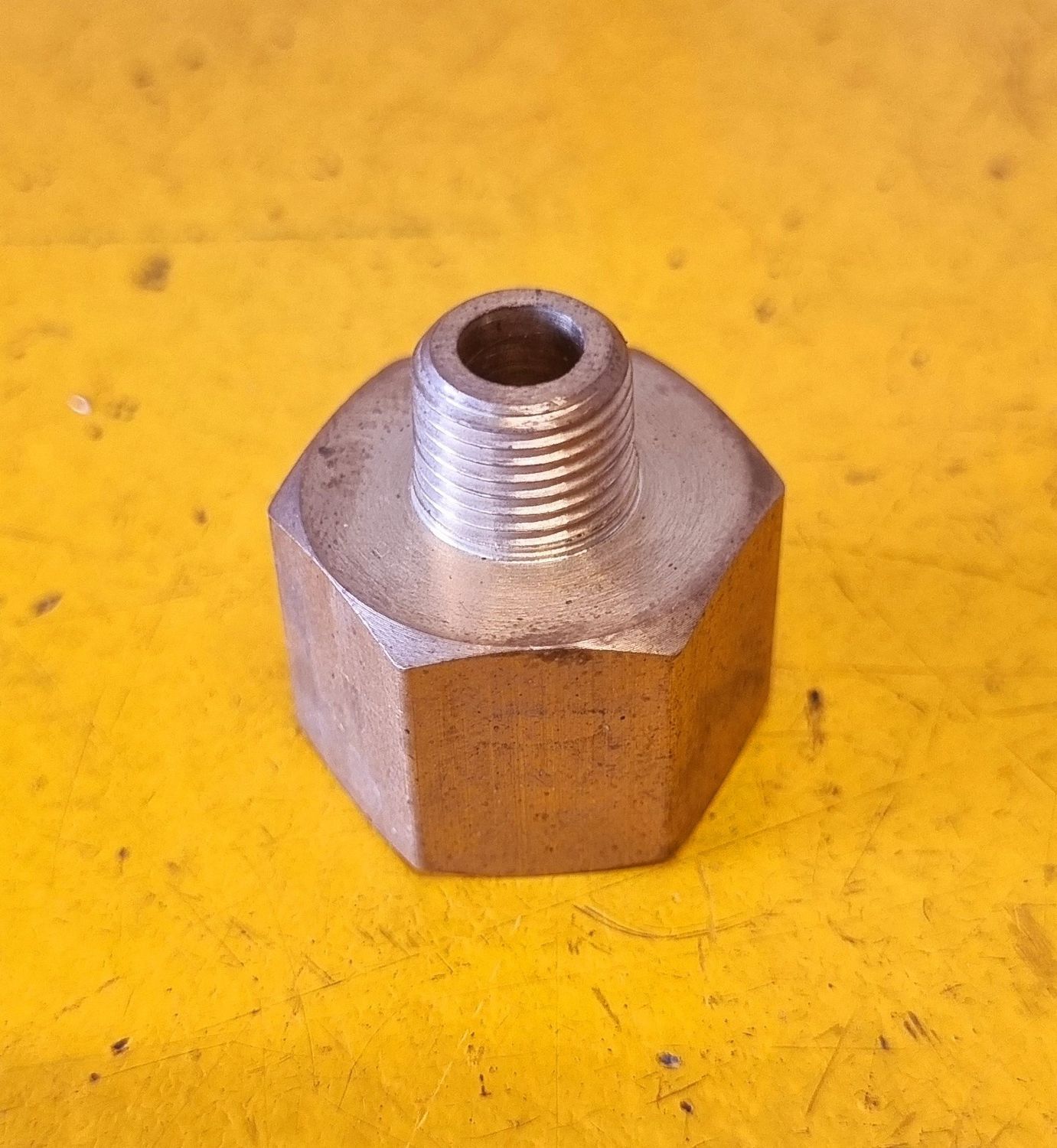 BRASS M/F ADAPTOR 3/8 (F) X 1/8 (M) BSP