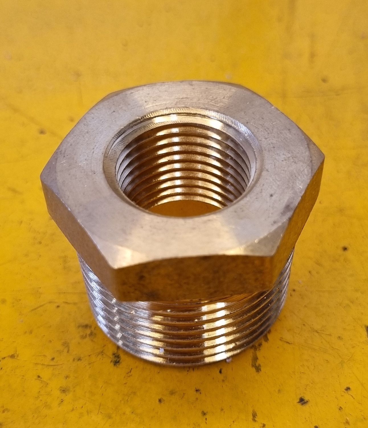 BRASS M/F REDUCING BUSH 1" (M) X 1/2 (F) BSP