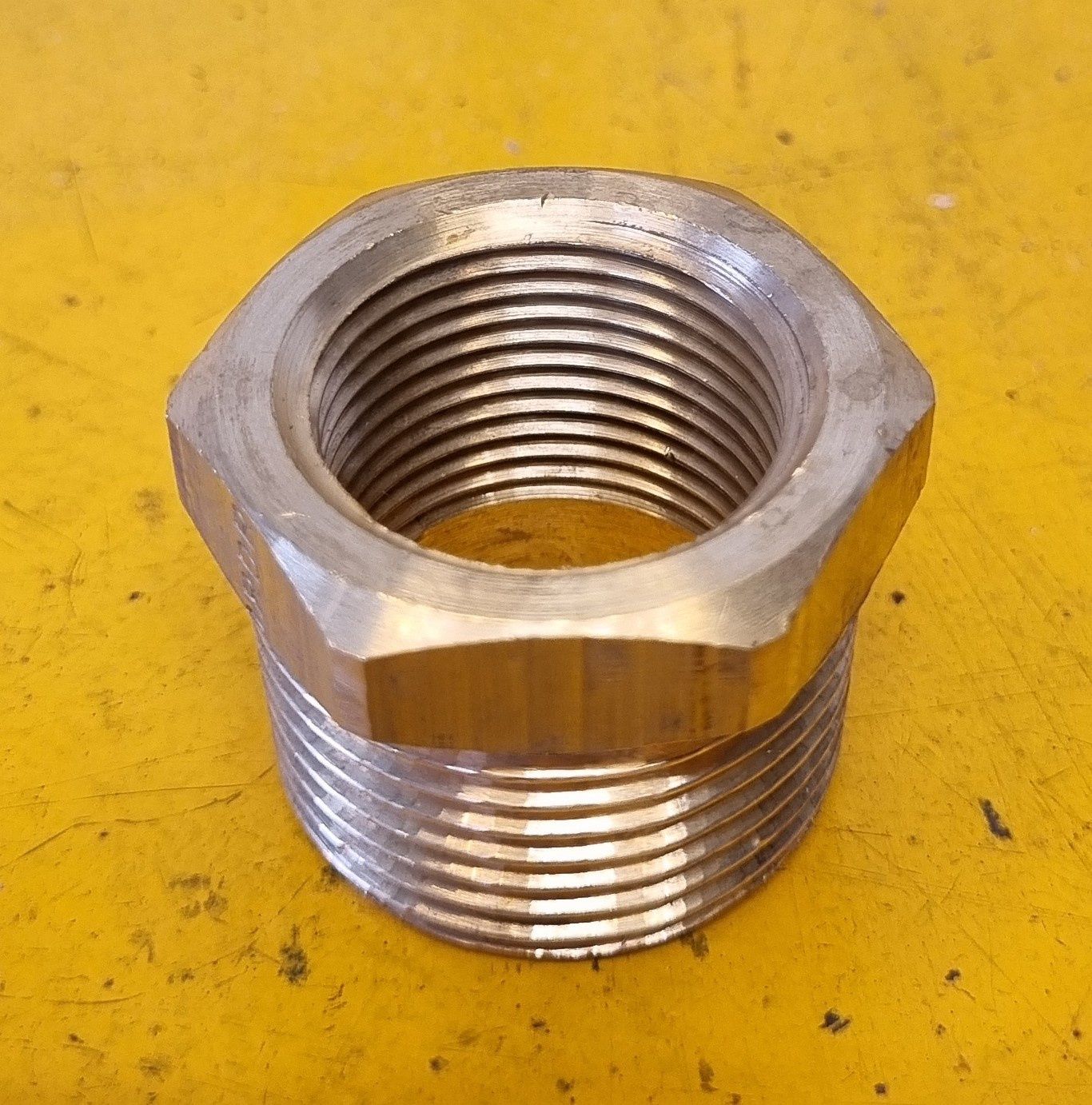 BRASS M/F REDUCING BUSH 1" (M) X 3/4 (F) BSP