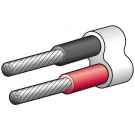 CABLE 6MM 2CORE TINNED MARINE WHT 44A