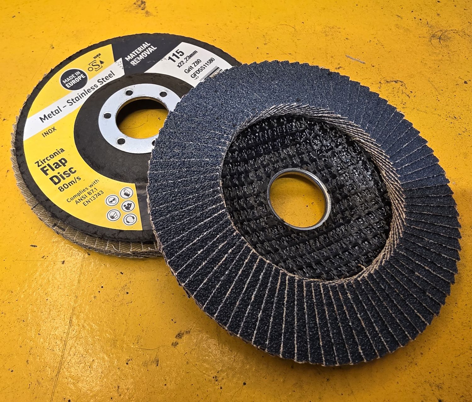 FLAP DISC 115MM Z80 ALPHA